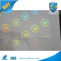 3d transparent security hologram sticker